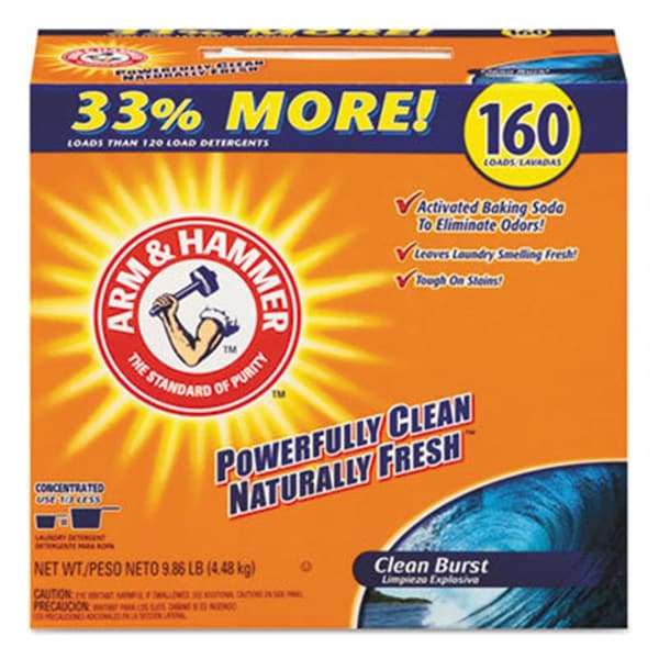 Church & Dwight CDC 11.9 lbs Clean Burst Arm & Hammer Laundry Detergent Powder CH100864 - main